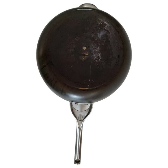 Calphalon 12" Hard-Anodized Aluminum Nonstick Fry Pan With Stainless Steel Handl - Picture 13 of 16